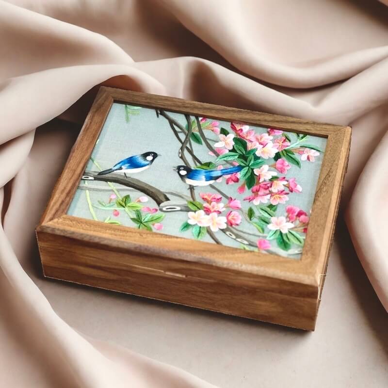 Hand-sewing Jewelry box I Best gift for women I XIU