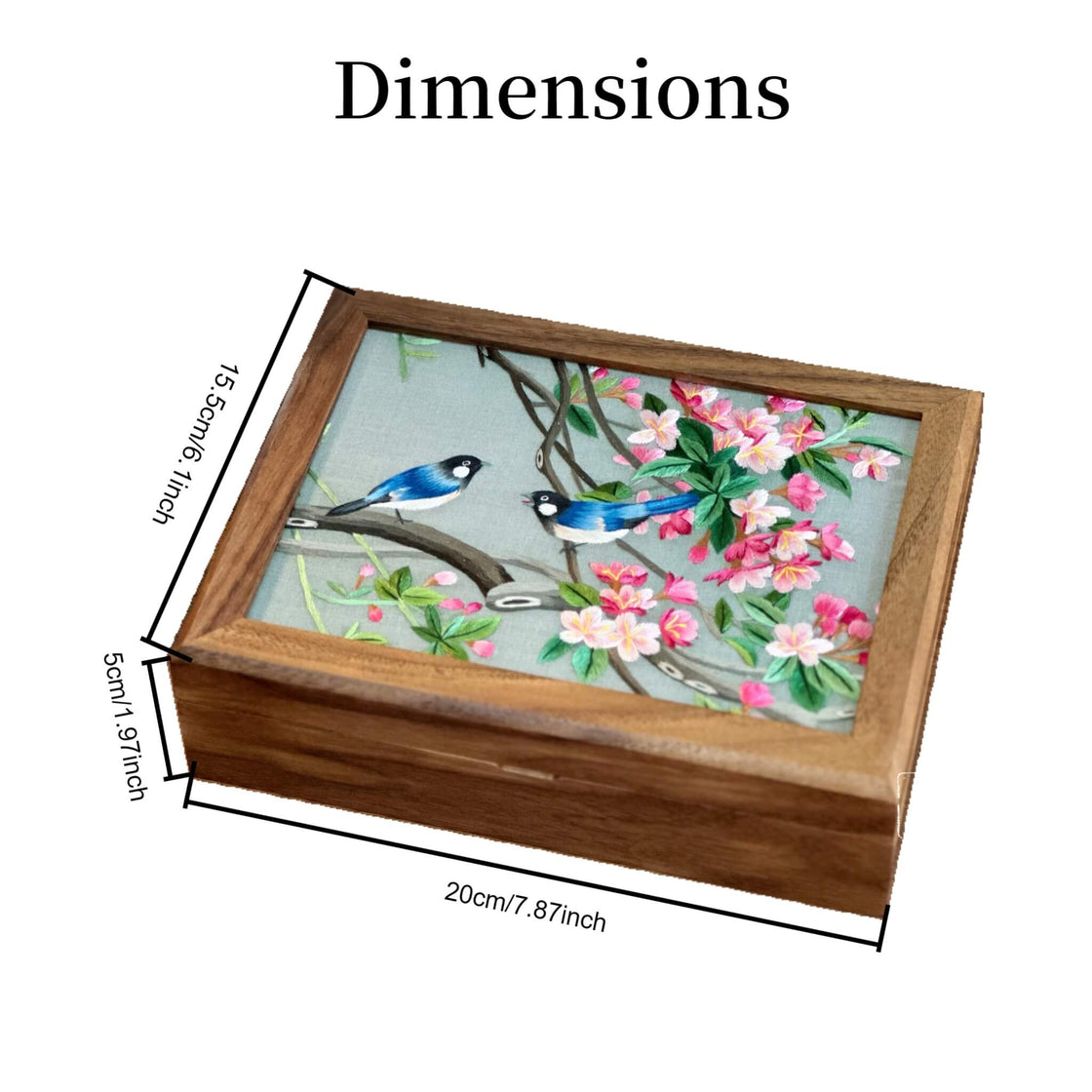 Hand-sewing Jewelry box I Best gift for women I XIU