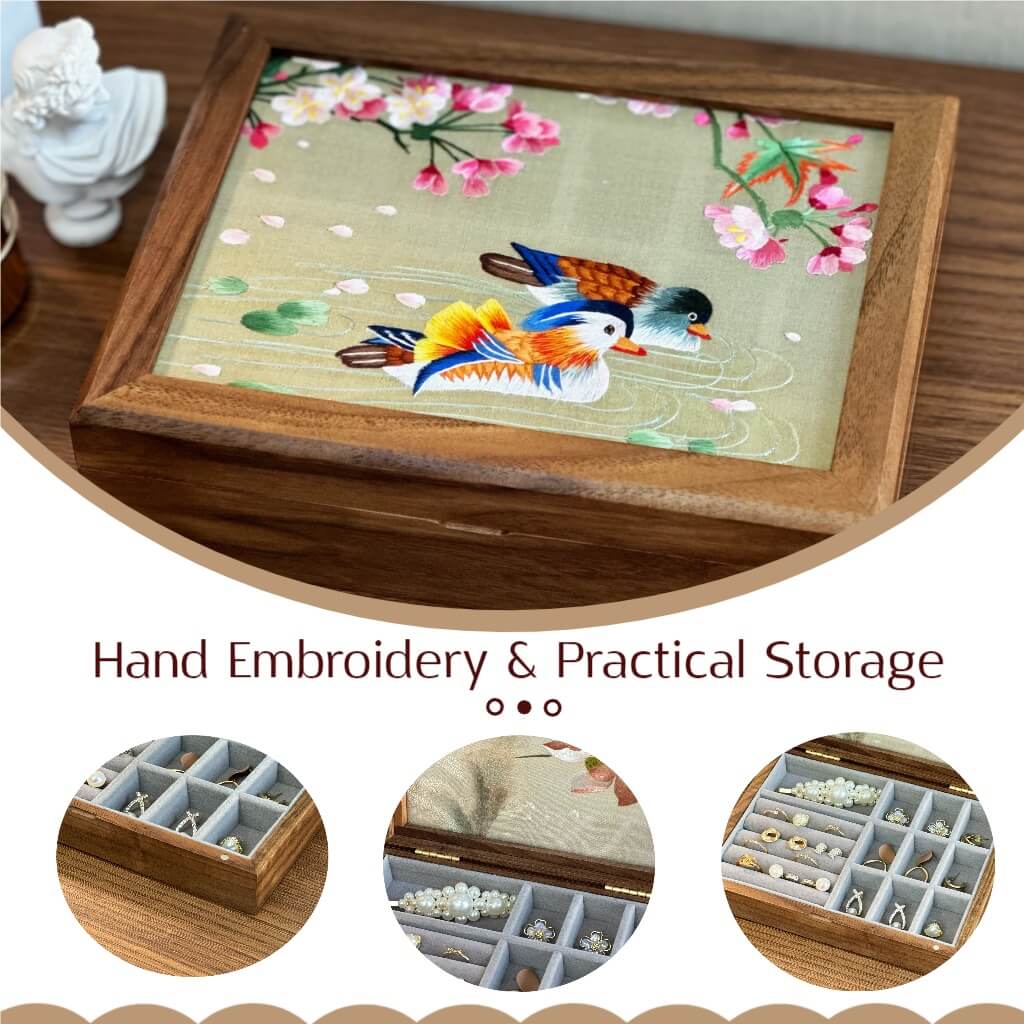 Handmade Jewelry Box I Meaningful spiritual Gift I XIU