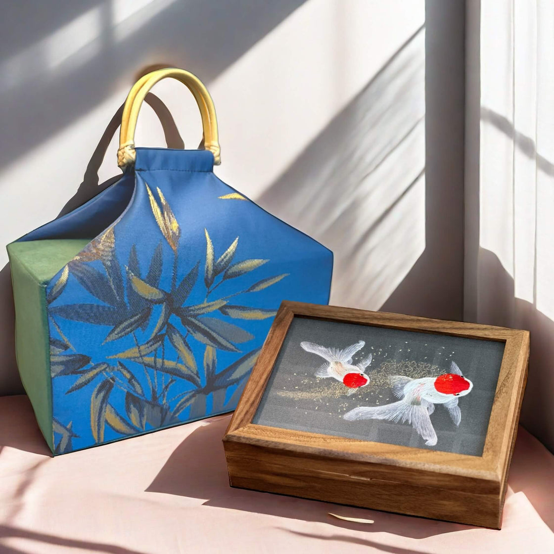 Jewelry box by hand stitiching I Personalized gift I XIU