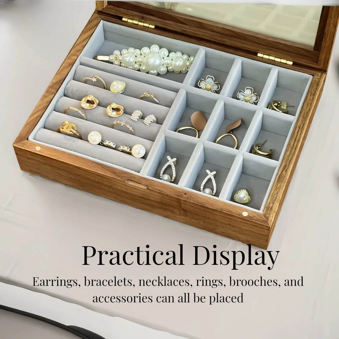 Jewelry box by hand stitiching I Personalized gift I XIU