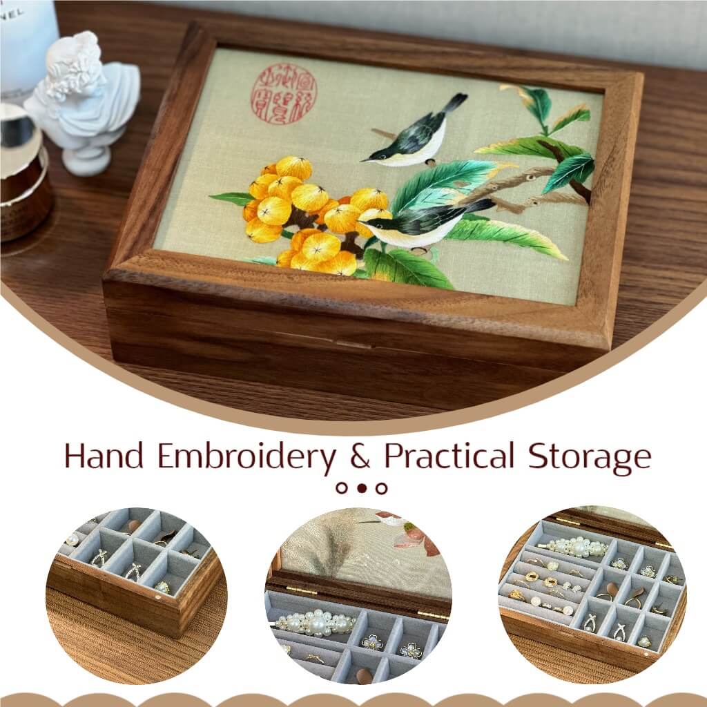 Jewelry Box I hand-sewing pattern I Unique Gift For Her I XIU