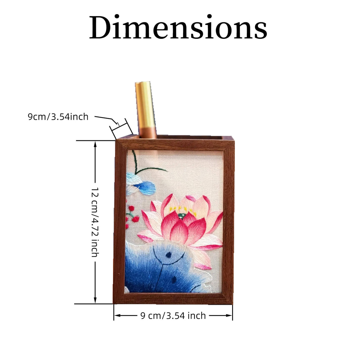 Pen Holder I Cool Gift I Thread Stitiching By Hand I XIU